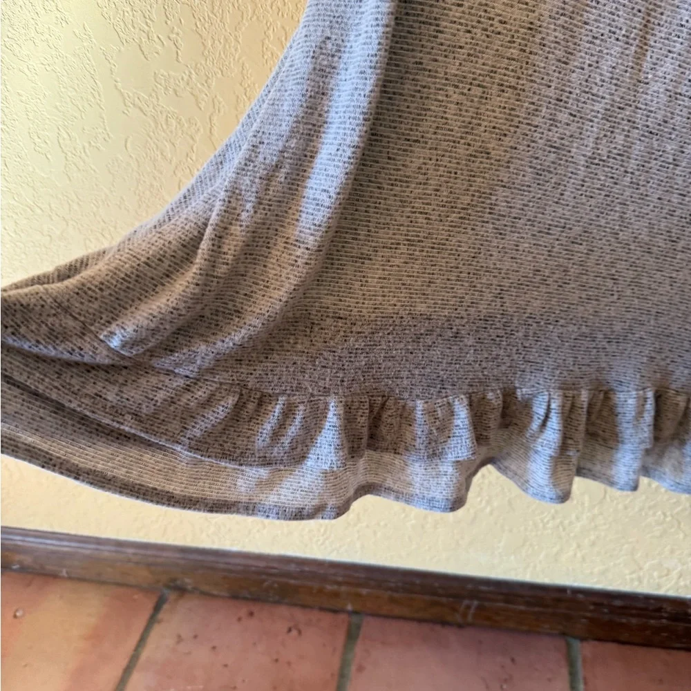 Vine & Love Gray Cowl Neck Sweater - Picture 4 of 6